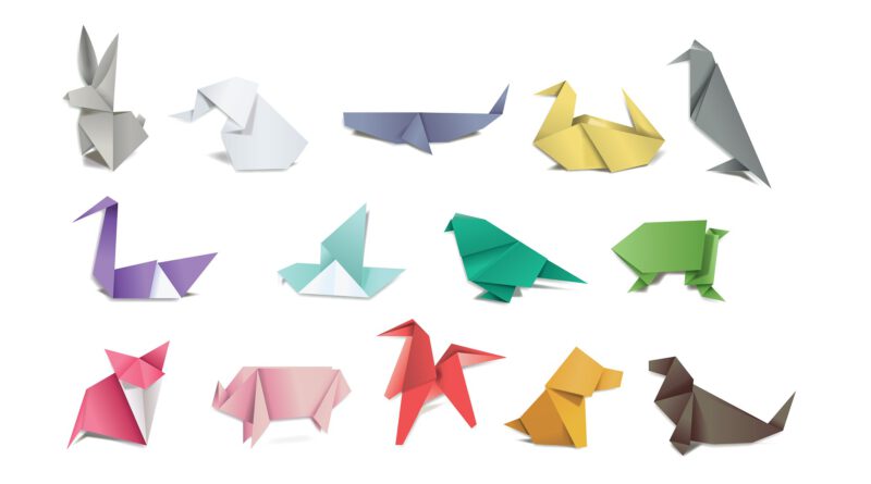 Fold origami.