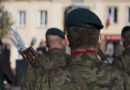 Polish army soldier in uniform.